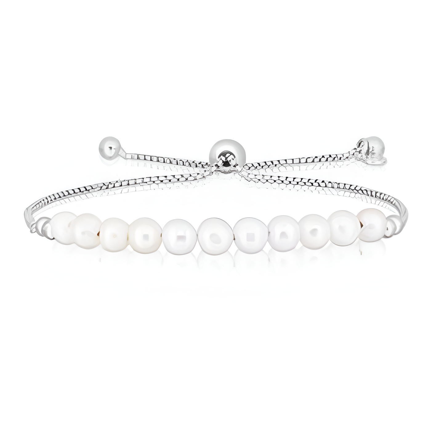 MAEVORA SOFT PEARL Bracelet · Sterling Silver