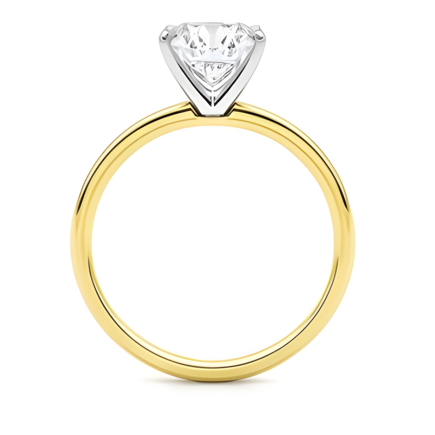 MAEVORA CUSHION Solitaire Ring · 3.00 CT · Lab-Grown Diamond · IGI